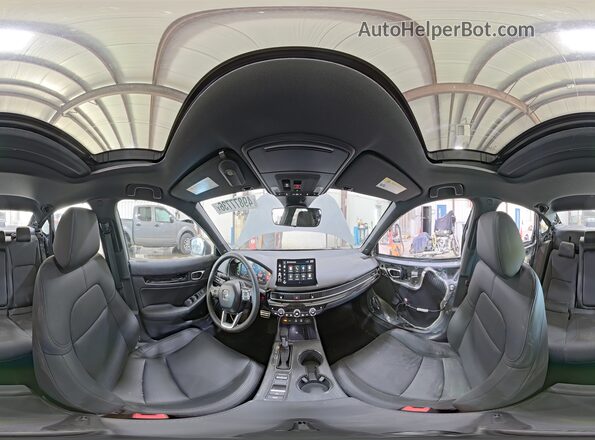 2HGFE4F84TH308323 2026 HONDA CIVIC Серый Панорамный вид салона 360°