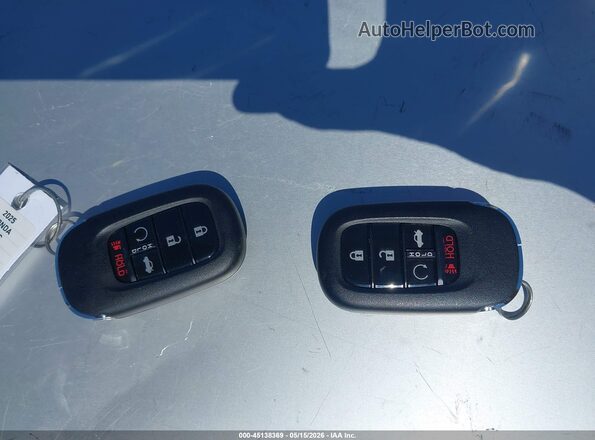 2HGFE4F85SH305039 2025 HONDA CIVIC HYBRID Black Dashboard view