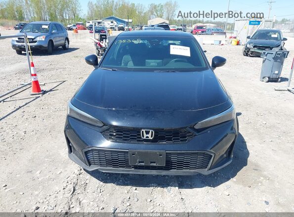 2HGFE4F85SH305039 2025 HONDA CIVIC HYBRID Black Instrument cluster view