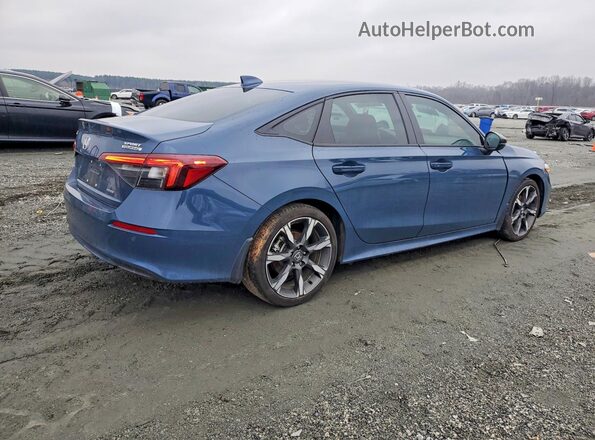 2HGFE4F85SH306188 2025 HONDA CIVIC Blue Trasero derecho