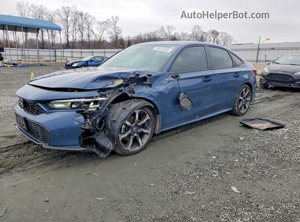2HGFE4F85SH306188 2025 HONDA CIVIC Blue Vista tres cuartos delantera izquierda