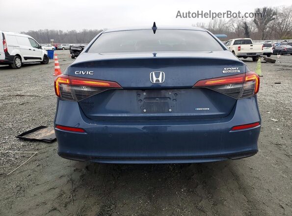 2HGFE4F85SH306188 2025 HONDA CIVIC Blue Vista trasera