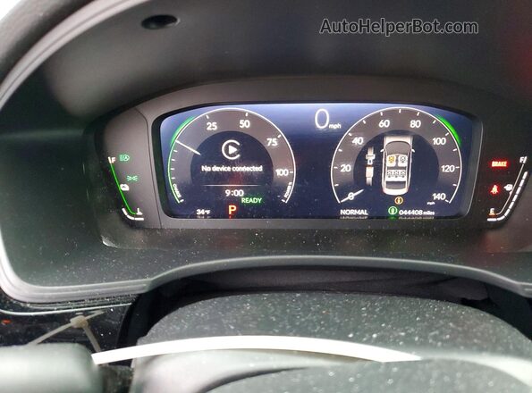 2HGFE4F85SH306188 2025 HONDA CIVIC Blue Vista del cuadro de instrumentos