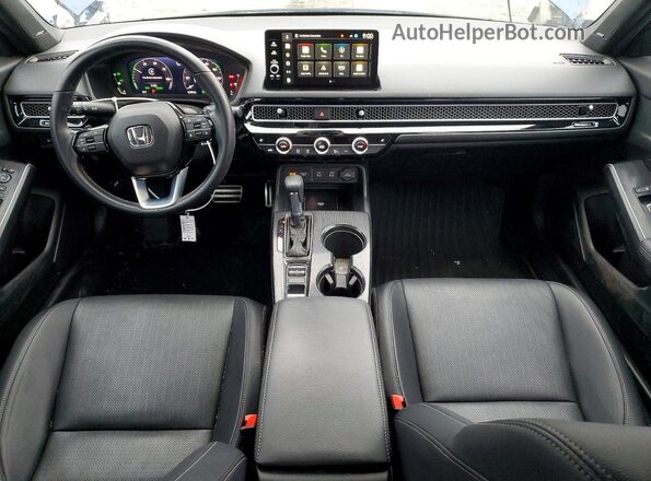 2HGFE4F85SH306188 2025 HONDA CIVIC Blue Vista del salpicadero