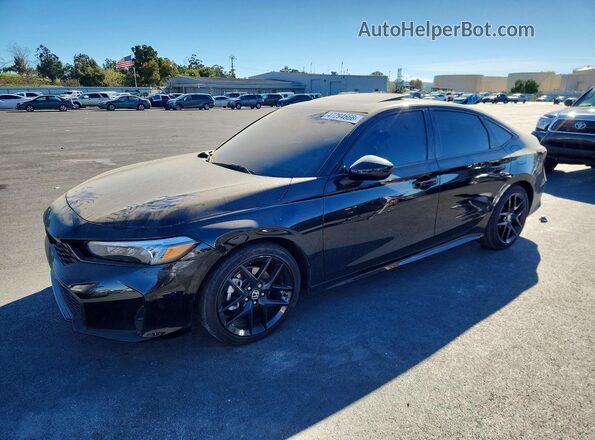 2HGFE4F86SH327390 2025 HONDA CIVIC Black Przód lewy
