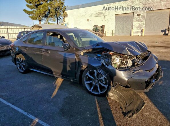 2HGFE4F86SH345856 2025 HONDA CIVIC Gray Przód prawy