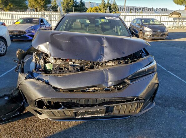 2HGFE4F86SH345856 2025 HONDA CIVIC Gray Widok z przodu
