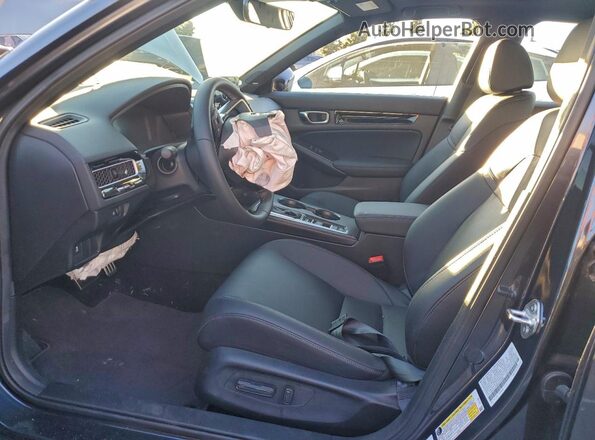 2HGFE4F86SH345856 2025 HONDA CIVIC Gray Widok wnętrza z przodu