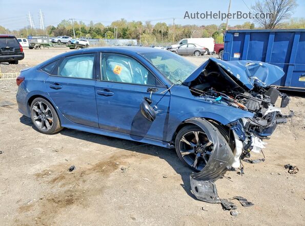 2HGFE4F87SH340827 2025 HONDA CIVIC Синий Передняя правая четверть