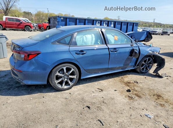 2HGFE4F87SH340827 2025 HONDA CIVIC Синий Задняя правая четверть