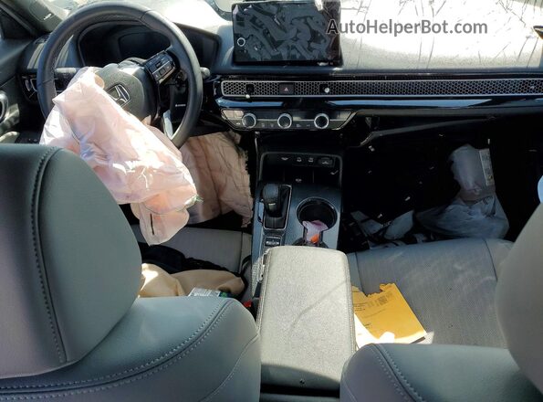 2HGFE4F87SH340827 2025 HONDA CIVIC Синий Вид панели приборов