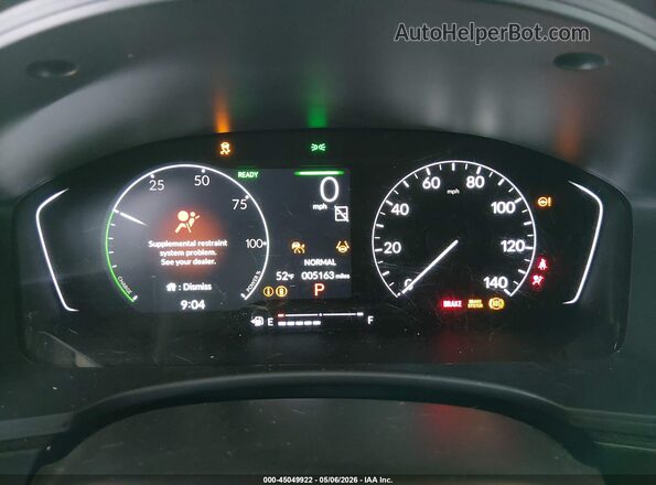 2HGFE4F87TH312978 2026 HONDA CIVIC HYBRID Синий Вид задних сидений
