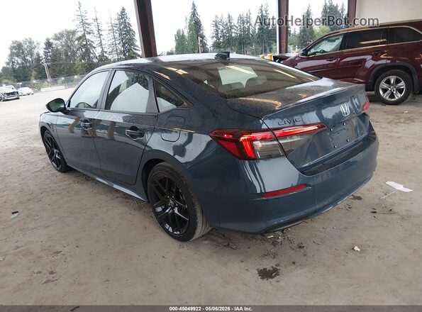 2HGFE4F87TH312978 2026 HONDA CIVIC HYBRID Синий Задняя левая четверть