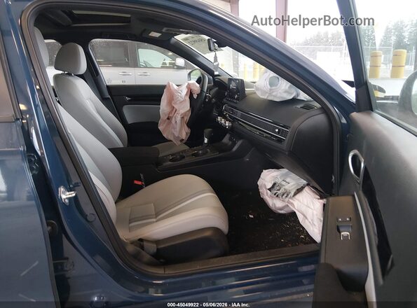 2HGFE4F87TH312978 2026 HONDA CIVIC HYBRID Синий Вид салона спереди
