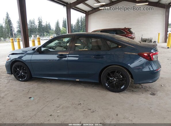 2HGFE4F87TH312978 2026 HONDA CIVIC HYBRID Синий Панорамный вид салона 360°