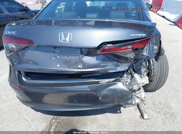 2HGFE4F88SH316326 2025 HONDA CIVIC HYBRID Серый Вид спереди