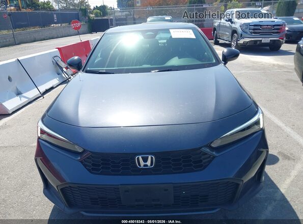 2HGFE4F88SH316326 2025 HONDA CIVIC HYBRID Серый Вид щитка приборов