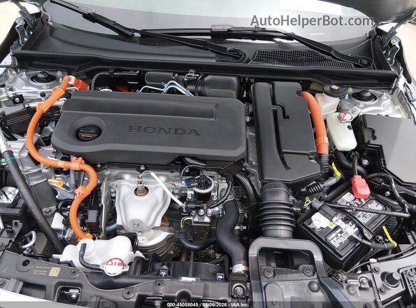2HGFE4F88TH341146 2026 HONDA CIVIC HYBRID Light Blue Widok z tyłu