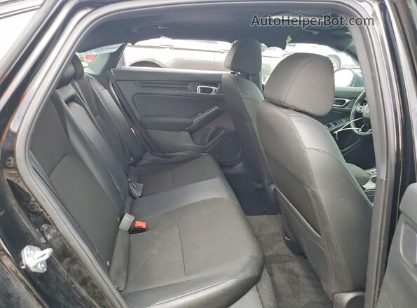 2HGFE4F89SH350081 2025 HONDA CIVIC Black Widok tylnych siedzeń