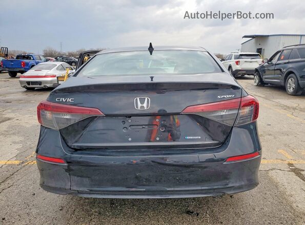 2HGFE4F89SH350081 2025 HONDA CIVIC Black Widok z tyłu