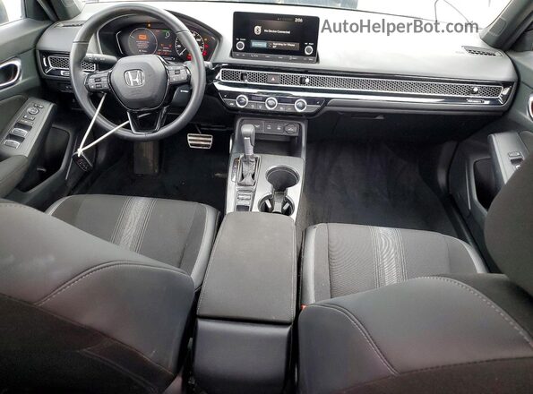 2HGFE4F89SH350081 2025 HONDA CIVIC Black Widok deski rozdzielczej