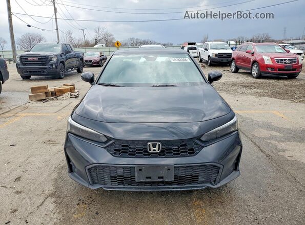 2HGFE4F89SH350081 2025 HONDA CIVIC Black Widok z przodu