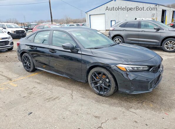 2HGFE4F89SH350081 2025 HONDA CIVIC Black Przód prawy