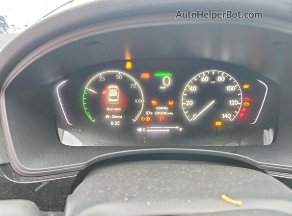 2HGFE4F89TH300363 2026 HONDA CIVIC Charcoal Вид щитка приладів