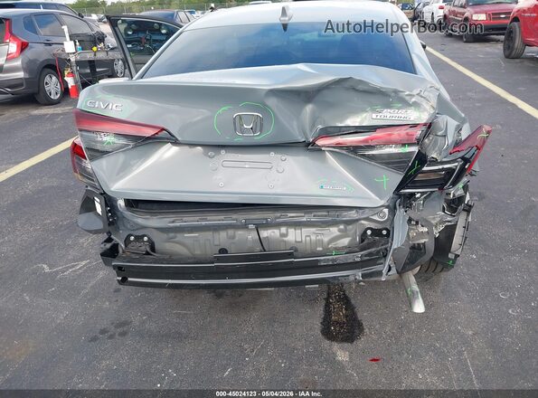 2HGFE4F8XSH347884 2025 HONDA CIVIC HYBRID Серый Вид спереди