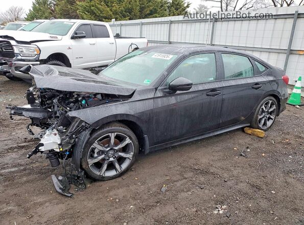 2HGFE4F8XTH312196 2026 HONDA CIVIC Черный Передняя левая четверть