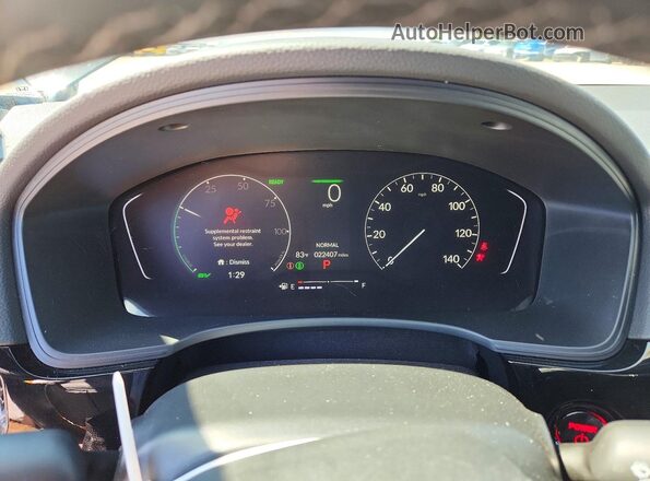 2HGFE4F8XTH315860 2026 HONDA CIVIC Черный Вид щитка приборов