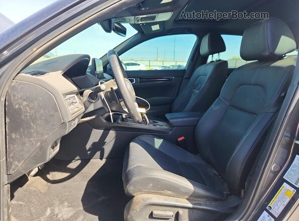 2HGFE4F8XTH322906 2026 HONDA CIVIC Charcoal Widok wnętrza z przodu