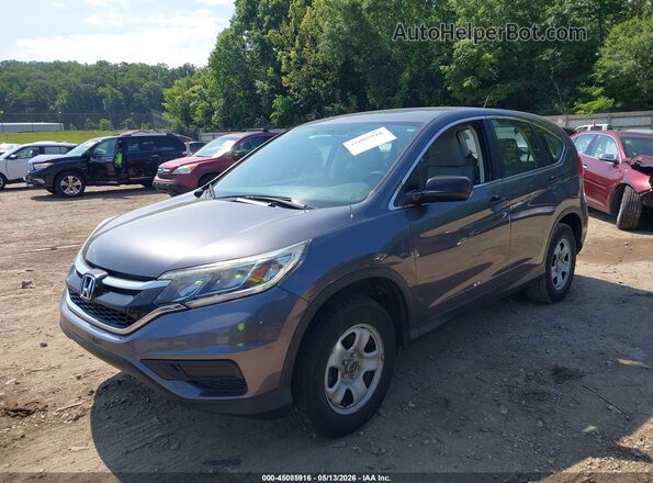 2HKRM3H38GH521637 2016 HONDA CR-V Серый Передняя левая четверть
