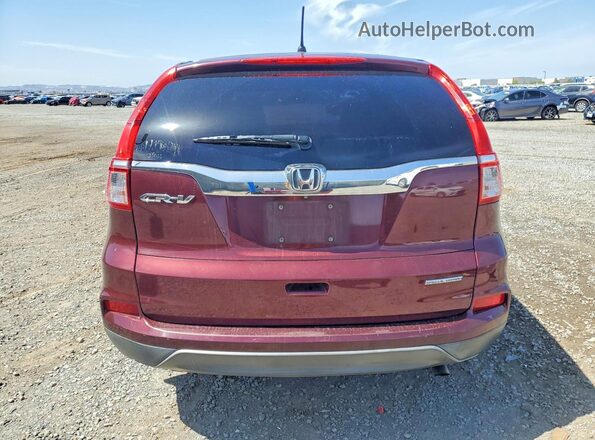 2HKRM3H44GH554465 2016 HONDA CR-V Бордовый Вид сзади