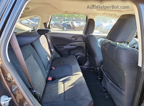 2HKRM4H58GH643003 2016 HONDA CR-V Brown Vista interior trasera