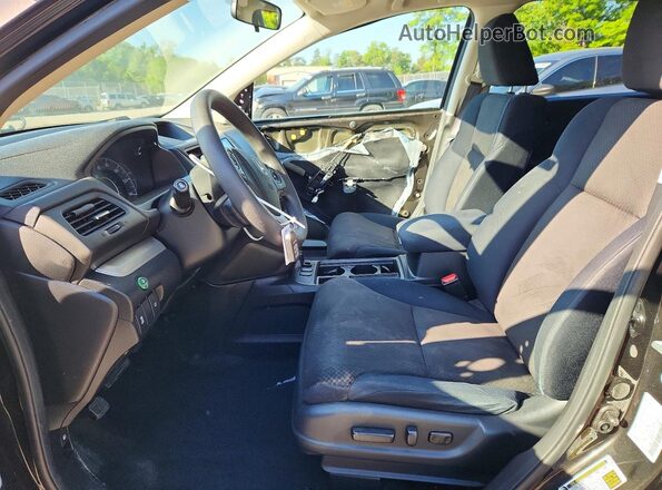2HKRM4H58GH643003 2016 HONDA CR-V Brown Vista interior delantera