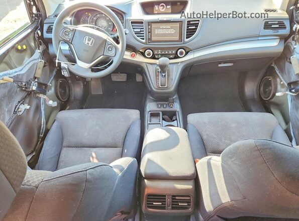 2HKRM4H58GH643003 2016 HONDA CR-V Brown Vista del salpicadero