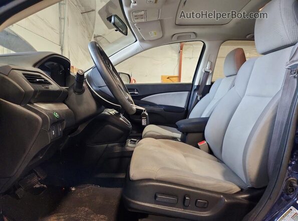 2HKRM4H58GH712949 2016 HONDA CR-V Blue Вид салону спереду