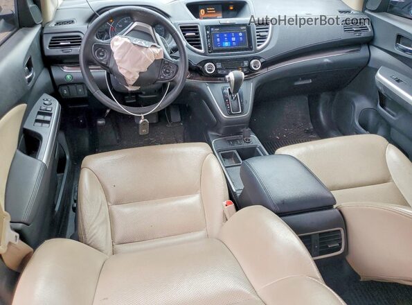 2HKRM4H71GH697597 2016 HONDA CR-V Бирюзовый Вид панели приборов