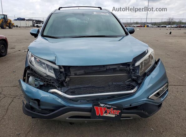 2HKRM4H71GH697597 2016 HONDA CR-V Бирюзовый Вид спереди
