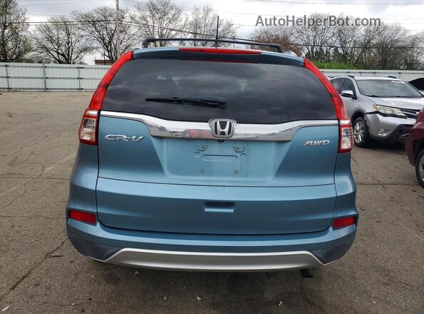 2HKRM4H71GH697597 2016 HONDA CR-V Бирюзовый Вид сзади