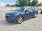 2024 Honda Cr-v Ex Синий vin: 2HKRS3H47RH333824