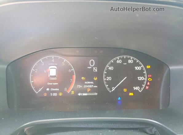 2HKRS3H48TH304971 2026 HONDA CR-V Серый Вид щитка приборов