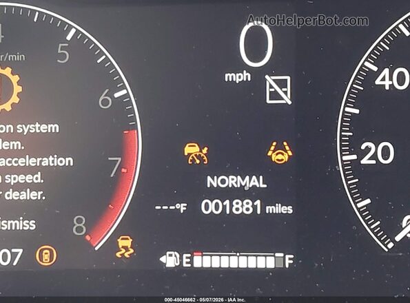 2HKRS4H2XTH423738 2026 HONDA CR-V Серый 