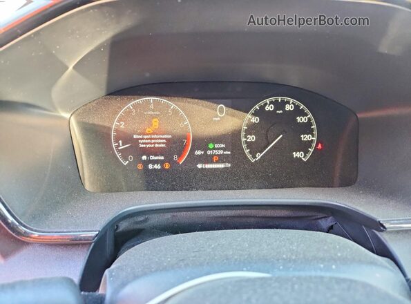 2HKRS4H49RH484010 2024 HONDA CR-V Белый Вид щитка приборов