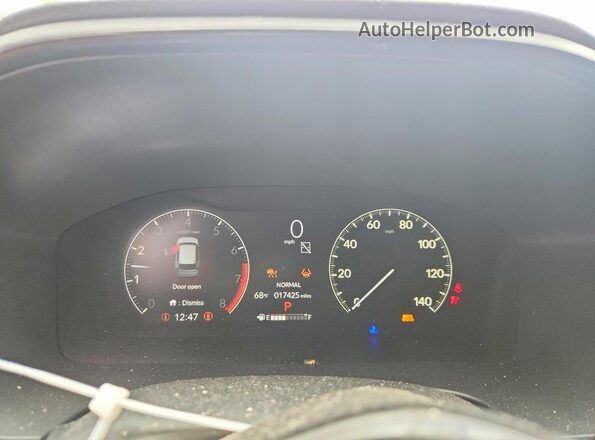 2HKRS4H71RH449780 2024 HONDA CR-V Черный Вид щитка приборов
