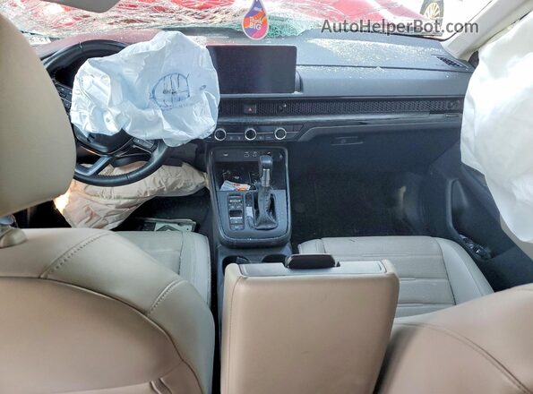 2HKRS4H72SH424988 2025 HONDA CR-V Красный Вид панели приборов