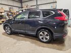2017 Honda Cr-v Lx Черный vin: 2HKRW1H39HH003116 Damage: Left Rear Door, Dent(S) W/No Paint Dmg, < 1/8 Inch