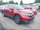 2017 Honda Cr-v   Red vin: 2HKRW1H80HH502897