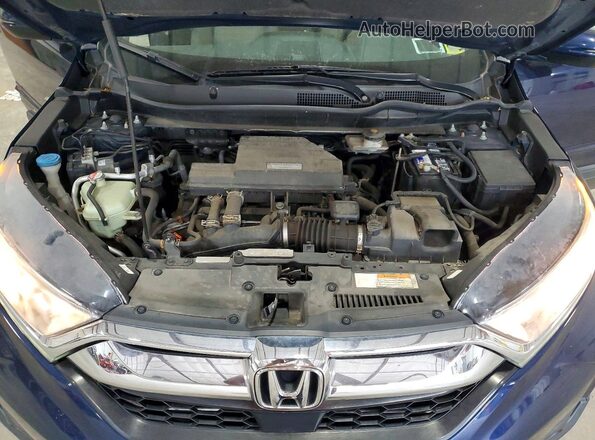2HKRW2H50HH616510 2017 HONDA CR-V Синий Вид подкапотного пространства